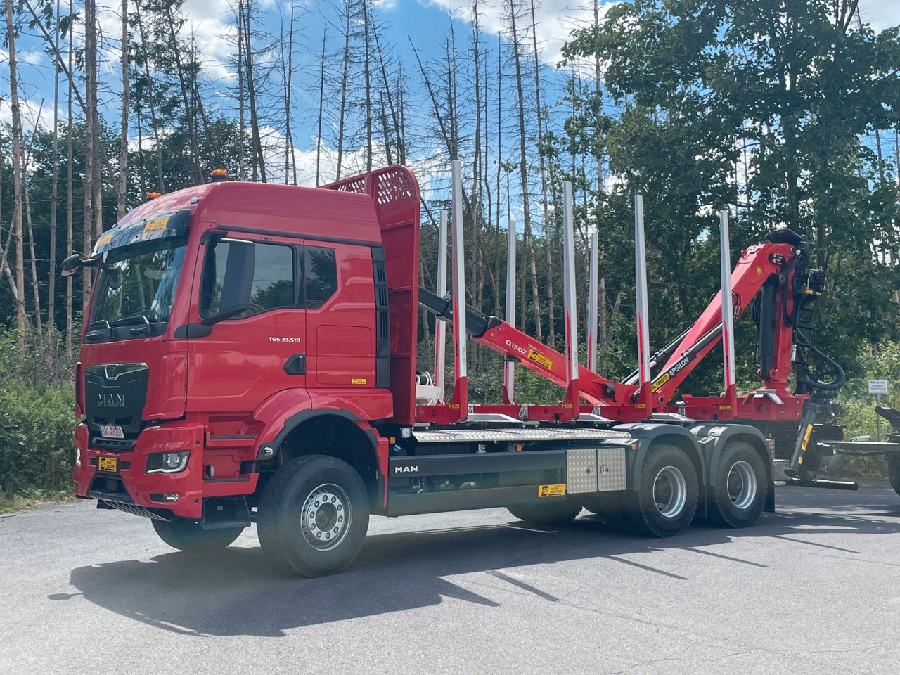 MAN TGS 33.510 6X4 BL Euro6e EPSILON 170Z - شاحنة قطع الأشجار, شاحنة كرين: صور 4 MAN TGS 33.510 6X4 BL Euro6e EPSILON 170Z - شاحنة قطع الأشجار, شاحنة كرين: صور 4