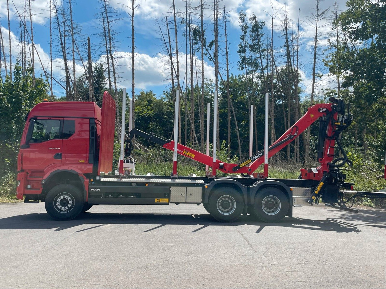 MAN TGS 33.510 6X4 BL Euro6e EPSILON 170Z - شاحنة قطع الأشجار, شاحنة كرين: صور 5 MAN TGS 33.510 6X4 BL Euro6e EPSILON 170Z - شاحنة قطع الأشجار, شاحنة كرين: صور 5