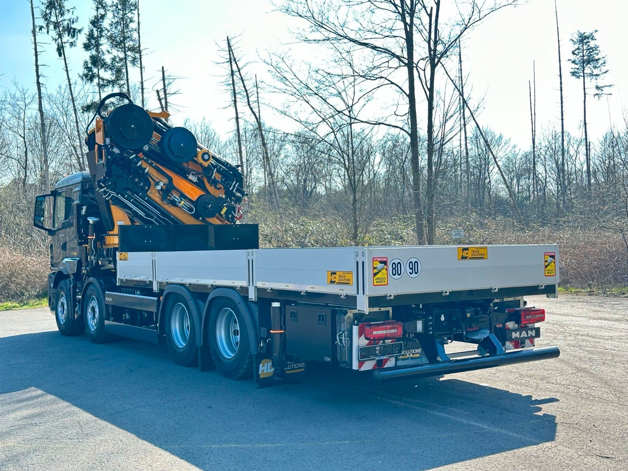 MAN TGS 35.520 8X4 TG 3 EFFER 955-8s +Jib 6sAUTOKRAN إيجار MAN TGS 35.520 8X4 TG 3 EFFER 955-8s +Jib 6sAUTOKRAN: صور 8