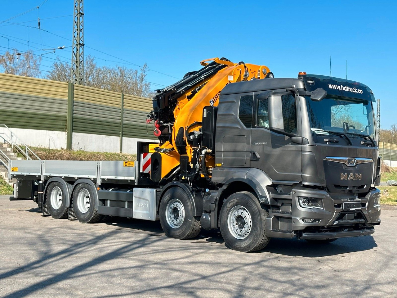 MAN TGS 35.520 8X4 TG 3 EFFER 955-8s +Jib 6sAUTOKRAN إيجار MAN TGS 35.520 8X4 TG 3 EFFER 955-8s +Jib 6sAUTOKRAN: صور 11