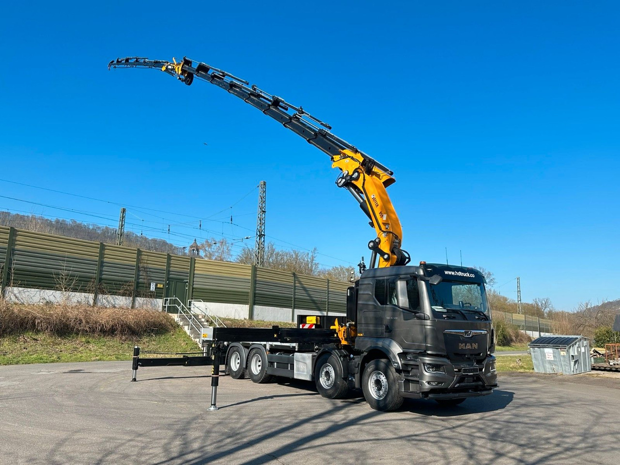 MAN TGS 35.520 8X4 TG 3 EFFER 955-8s +Jib 6sAUTOKRAN إيجار MAN TGS 35.520 8X4 TG 3 EFFER 955-8s +Jib 6sAUTOKRAN: صور 15
