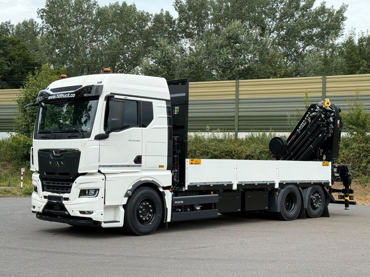 MAN TGX 26.520 TG3 Retarder / 6X2 Hiab 548 E 8 - شاحنة كرين: صور 2 MAN TGX 26.520 TG3 Retarder / 6X2 Hiab 548 E 8 - شاحنة كرين: صور 2