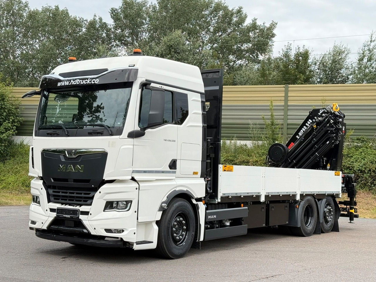 MAN TGX 26.520 TG3 Retarder / 6X2 Hiab 548 E 8 - شاحنة كرين: صور 1 MAN TGX 26.520 TG3 Retarder / 6X2 Hiab 548 E 8 - شاحنة كرين: صور 1