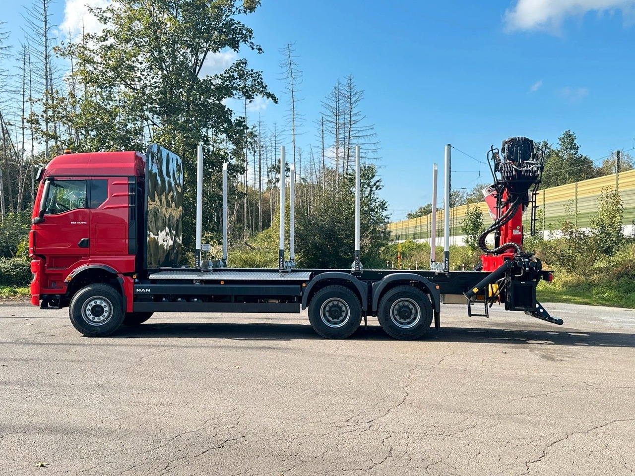 MAN TGX 33.510 6X4 BL Euro6e EPSILON 150 Z - شاحنة قطع الأشجار, شاحنة كرين: صور 5 MAN TGX 33.510 6X4 BL Euro6e EPSILON 150 Z - شاحنة قطع الأشجار, شاحنة كرين: صور 5