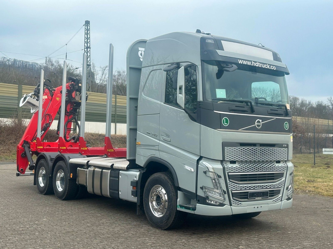 Volvo FH 540 6x4 Epsilon 150 Z - شاحنة قطع الأشجار, شاحنة كرين: صور 1 Volvo FH 540 6x4 Epsilon 150 Z - شاحنة قطع الأشجار, شاحنة كرين: صور 1