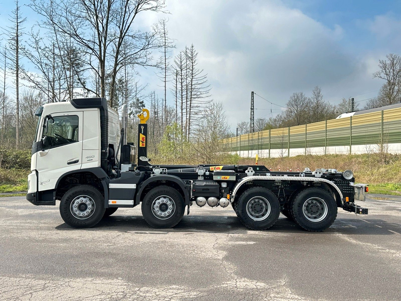 Volvo FMX 460 8x4 Hiab MultLift Abrollkipper Euro6e - شاحنة ذات الخطاف, شاحنة كرين: صور 3 Volvo FMX 460 8x4 Hiab MultLift Abrollkipper Euro6e - شاحنة ذات الخطاف, شاحنة كرين: صور 3