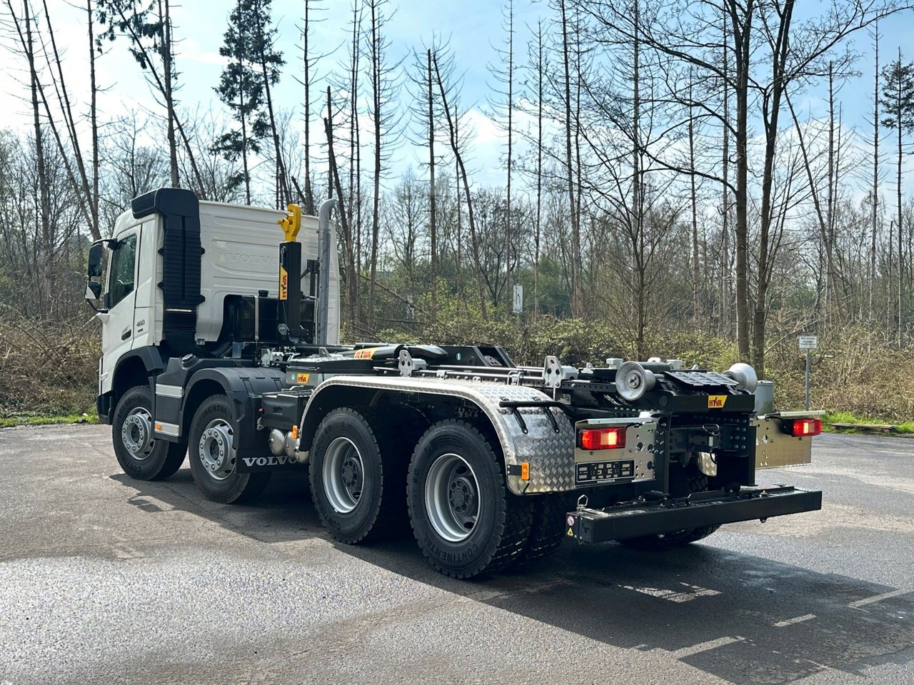 Volvo FMX 460 8x4 Hiab MultLift Abrollkipper Euro6e - شاحنة ذات الخطاف, شاحنة كرين: صور 4 Volvo FMX 460 8x4 Hiab MultLift Abrollkipper Euro6e - شاحنة ذات الخطاف, شاحنة كرين: صور 4