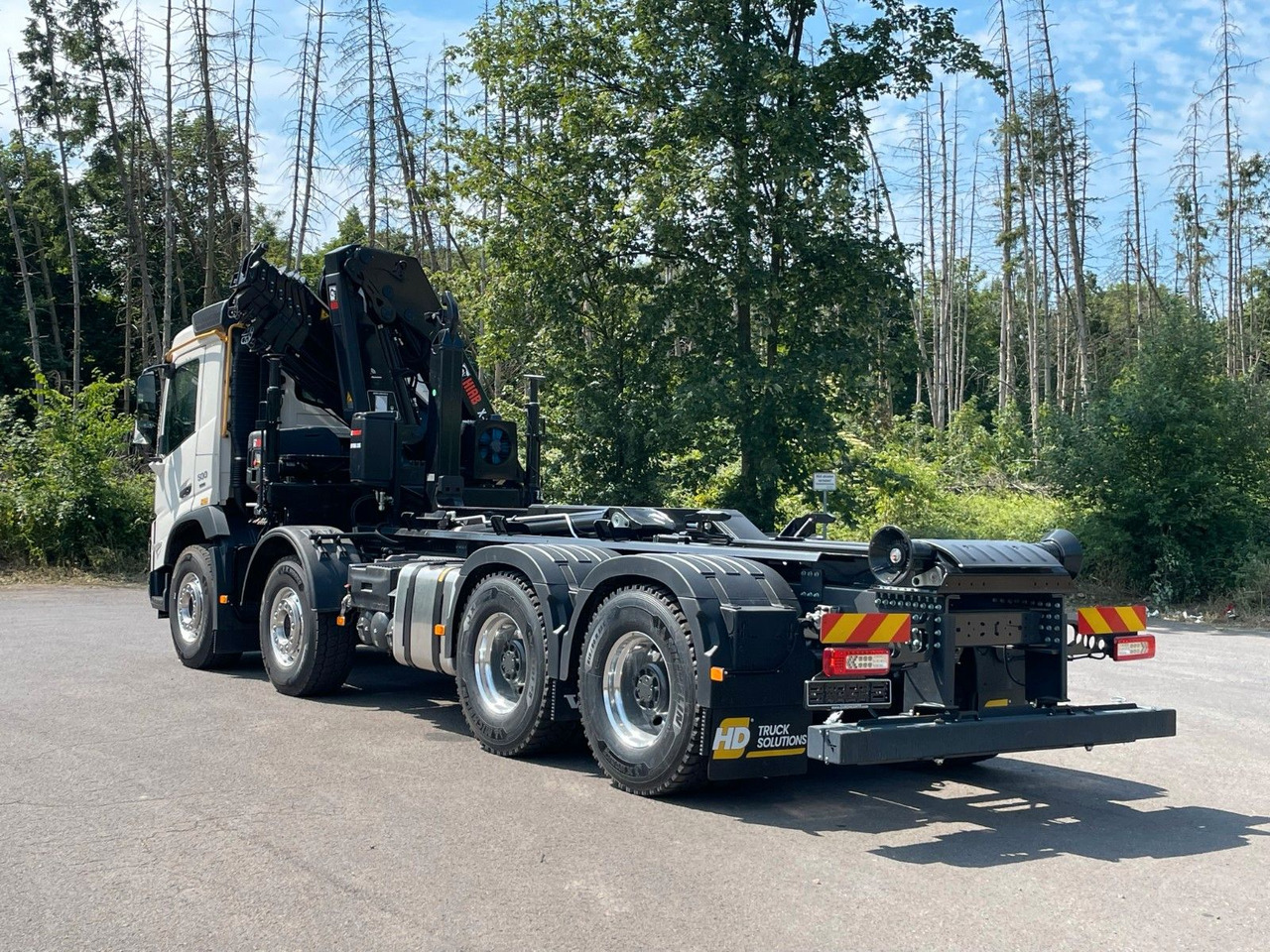 Volvo FMX 500 8x4 Abrollkipper + Kran Hiab 228-6 - شاحنة ذات الخطاف, شاحنة كرين: صور 5 Volvo FMX 500 8x4 Abrollkipper + Kran Hiab 228-6 - شاحنة ذات الخطاف, شاحنة كرين: صور 5