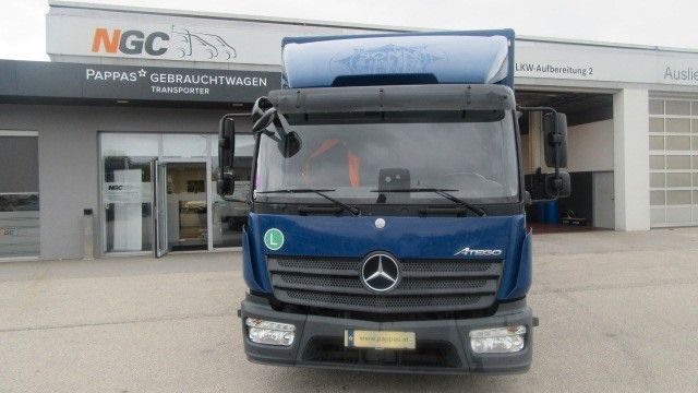Mercedes-Benz 818L Koffer LBW, 1,5 to, Seitentüre - بصندوق مغلق شاحنة: صور 2 Mercedes-Benz 818L Koffer LBW, 1,5 to, Seitentüre - بصندوق مغلق شاحنة: صور 2