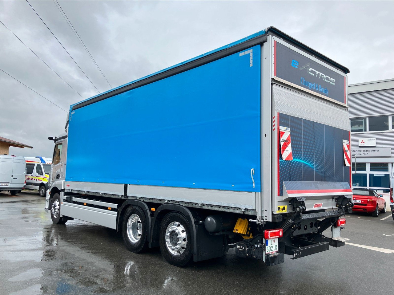 Mercedes-Benz eActros 400L 6x2 - شاحنة ستارة, شاحنة كهربائية: صور 2 Mercedes-Benz eActros 400L 6x2 - شاحنة ستارة, شاحنة كهربائية: صور 2