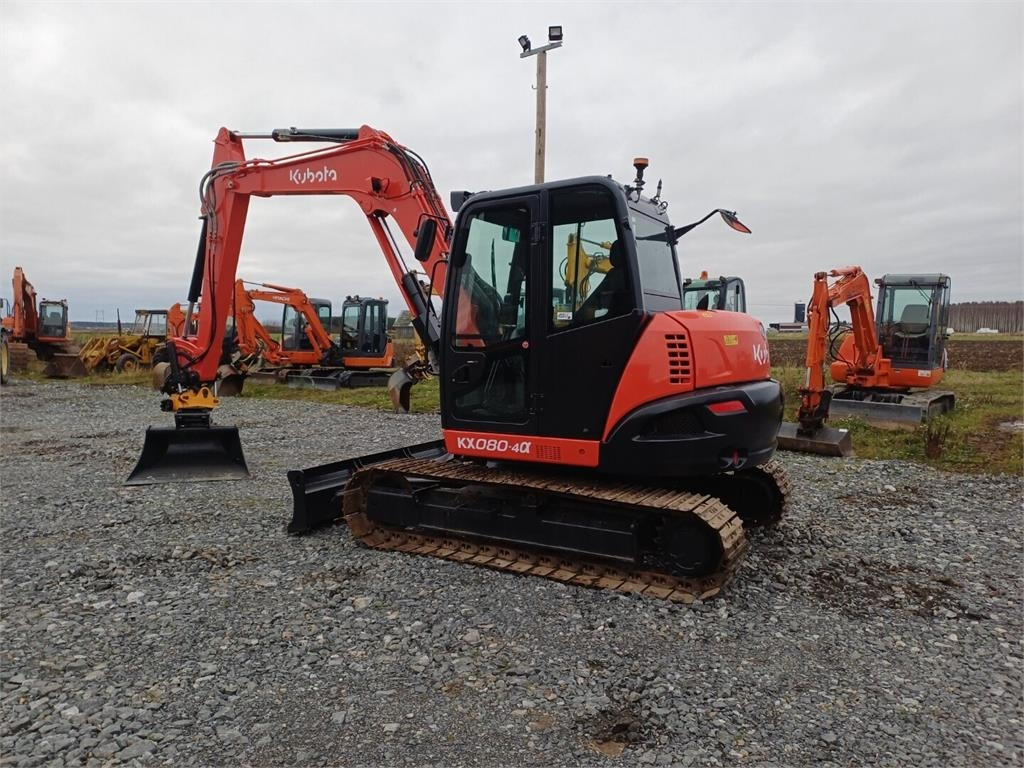 Kubota Kx080-4a Engcon pyörittäjällä - حفارة مصغرة: صور 3 Kubota Kx080-4a Engcon pyörittäjällä - حفارة مصغرة: صور 3