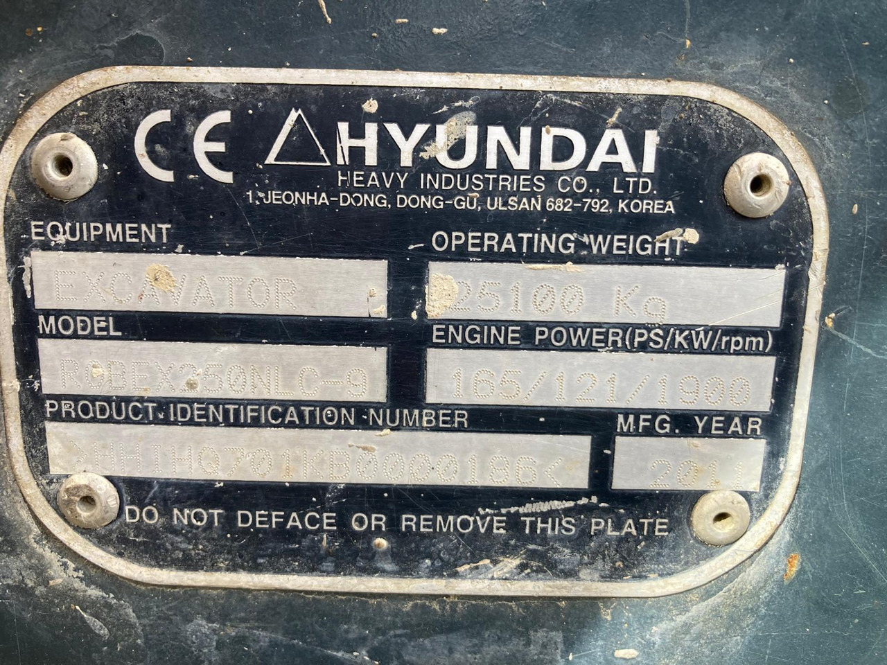 PELLE SUR CHENILLES HYUNDAI ROBEX 250 NLC-9 - حفارات زحافة: صور 1 PELLE SUR CHENILLES HYUNDAI ROBEX 250 NLC-9 - حفارات زحافة: صور 1