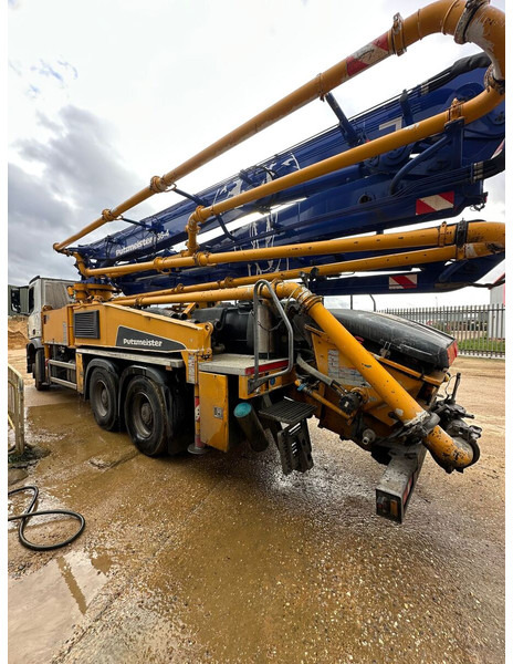 Mercedes-Benz Actros - مضخة خرسانة ثابتة: صور 3 Mercedes-Benz Actros - مضخة خرسانة ثابتة: صور 3