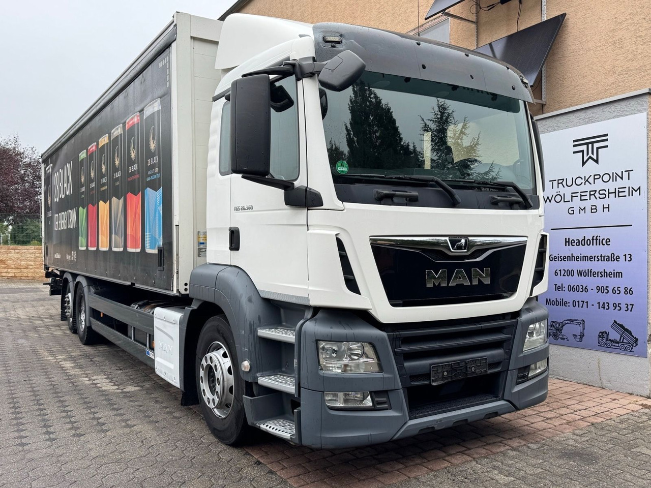 MAN TGS 26.360/LBW/Lenk-Lift/AHK/Voll-Luft - نقل الشراب شاحنة: صور 1 MAN TGS 26.360/LBW/Lenk-Lift/AHK/Voll-Luft - نقل الشراب شاحنة: صور 1