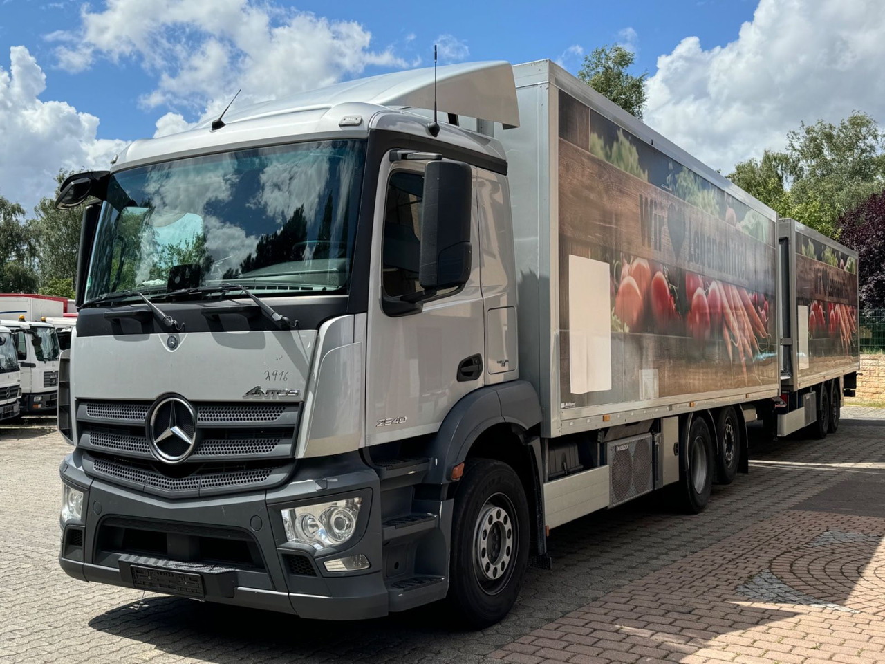 Mercedes-Benz Antos 2540/Durchladbar/Frigoblock/2x LBW/kpl.Zug - مبردة شاحنة: صور 2 Mercedes-Benz Antos 2540/Durchladbar/Frigoblock/2x LBW/kpl.Zug - مبردة شاحنة: صور 2