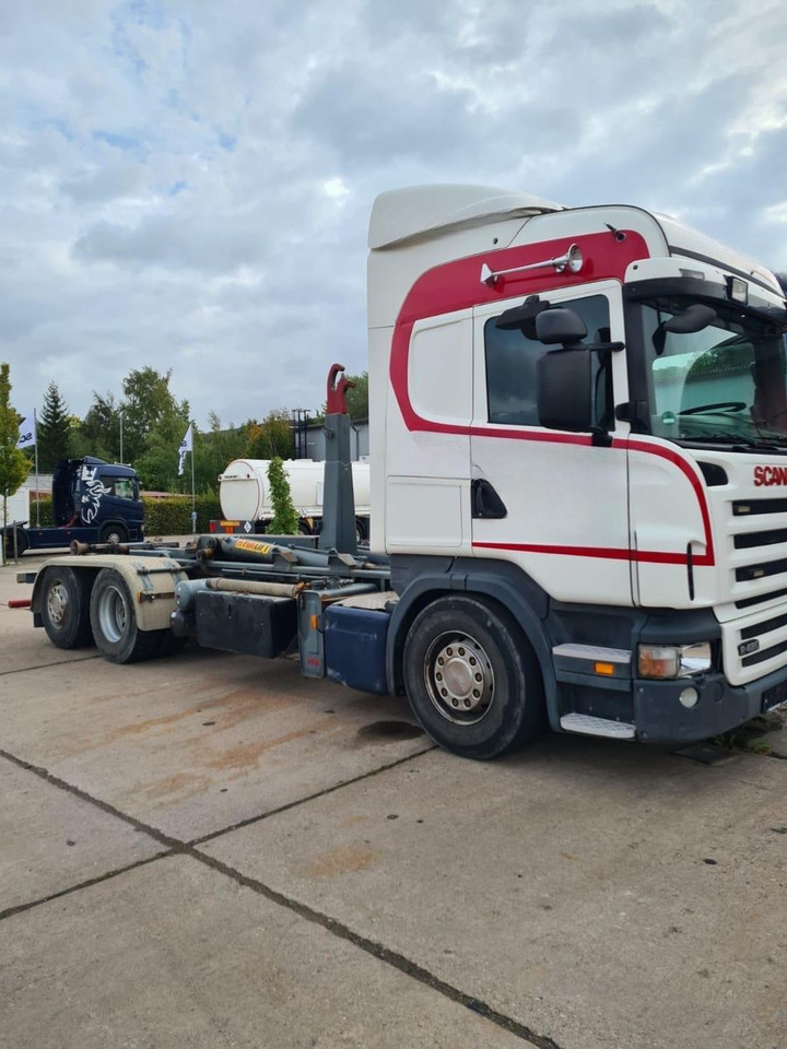 Scania R420/6x2/Klima/B-L/Motorschaden - شاحنة ذات الخطاف: صور 3 Scania R420/6x2/Klima/B-L/Motorschaden - شاحنة ذات الخطاف: صور 3