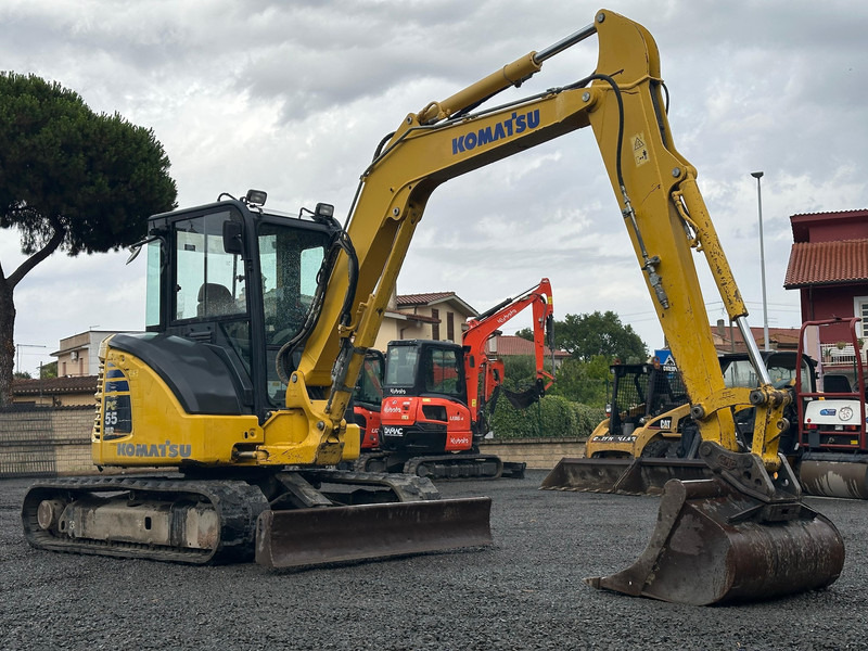 Komatsu PC55-MR3 - حفارة مصغرة: صور 2 Komatsu PC55-MR3 - حفارة مصغرة: صور 2