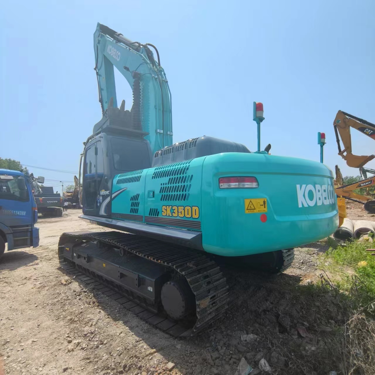 حفارات زحافة KOBELCO SK350: صور 9 حفارات زحافة KOBELCO SK350: صور 9