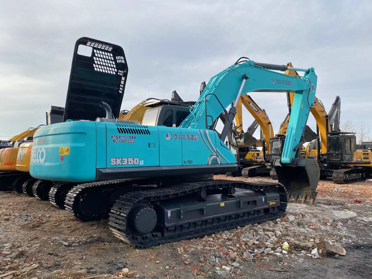 KOBELCO SK350 - حفارات زحافة: صور 1 KOBELCO SK350 - حفارات زحافة: صور 1