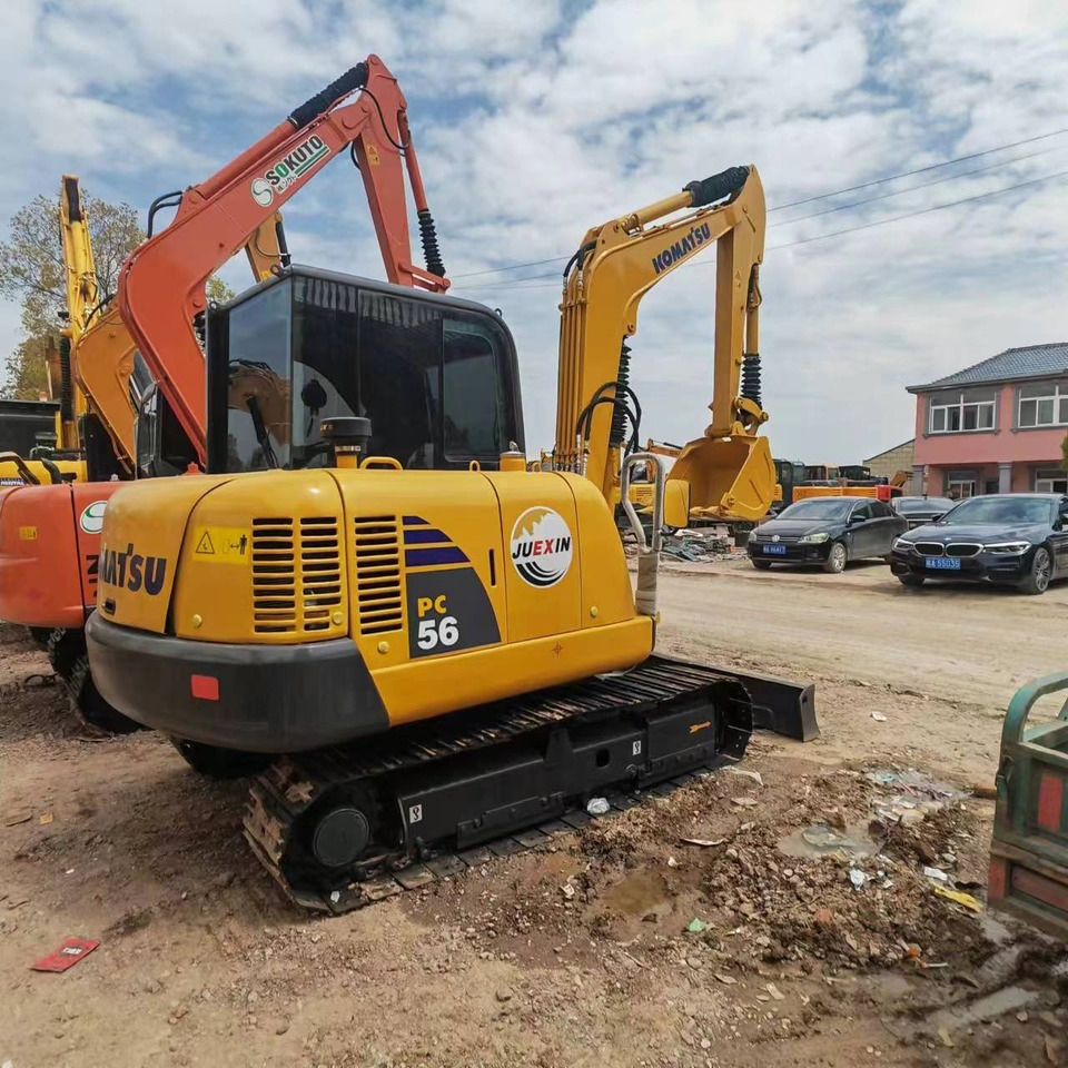 KOMATSU PC56 - حفارات زحافة: صور 5 KOMATSU PC56 - حفارات زحافة: صور 5