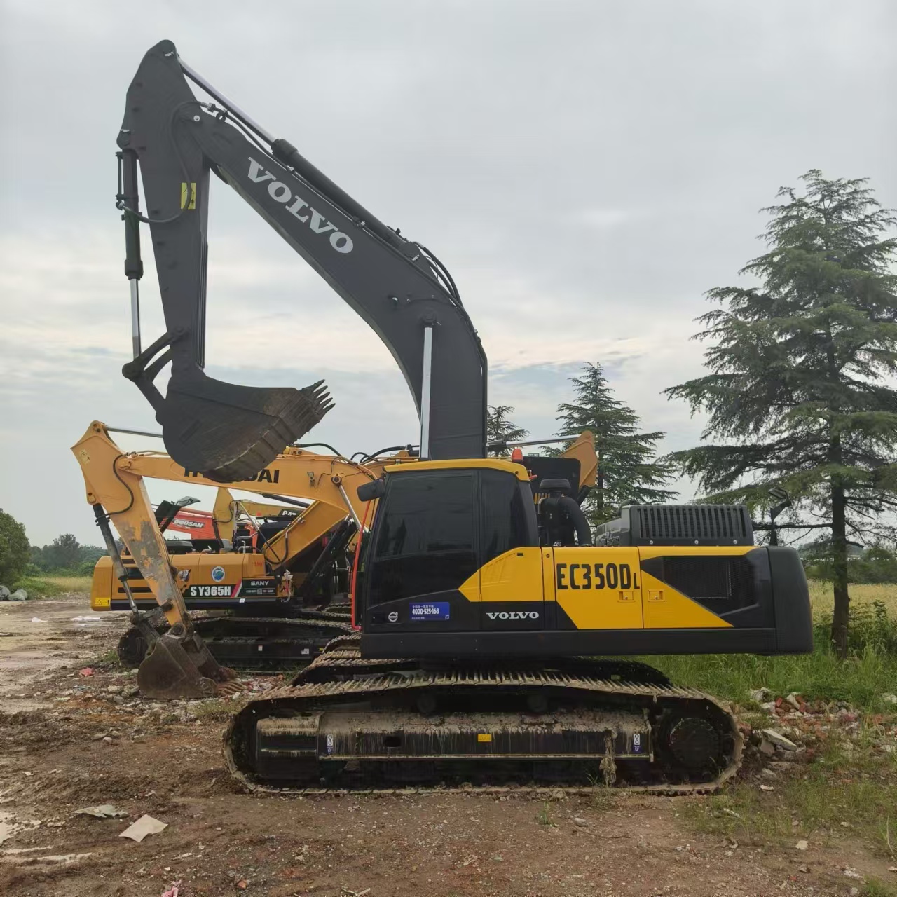 VOLVO EC350DL - حفارات زحافة: صور 1 VOLVO EC350DL - حفارات زحافة: صور 1