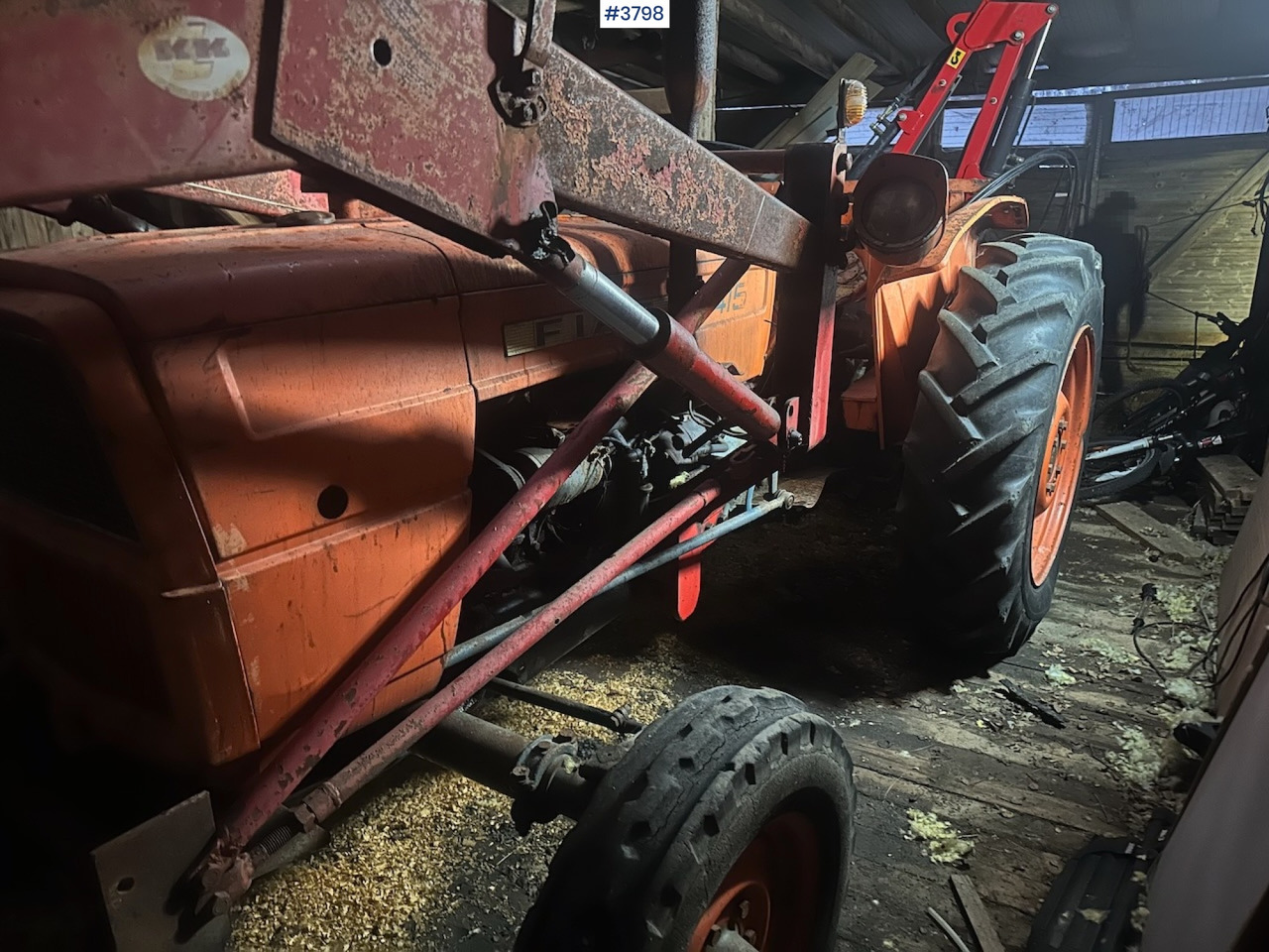 1900 Fiat 415 tractor w/ front loader and Wee edge mower - جرار: صور 3 1900 Fiat 415 tractor w/ front loader and Wee edge mower - جرار: صور 3