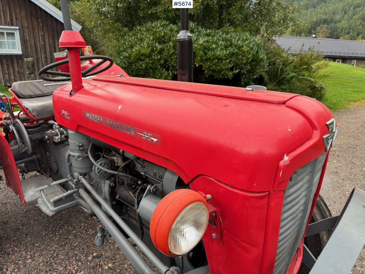 1961 Massey Ferguson 35 m/ litt utstyr - جرار: صور 3 1961 Massey Ferguson 35 m/ litt utstyr - جرار: صور 3