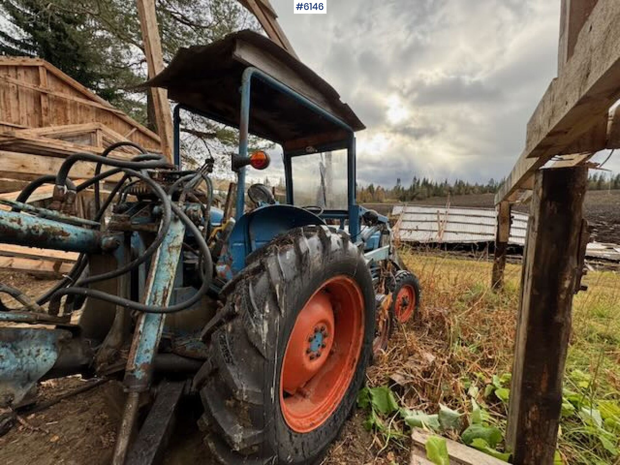 1962 Fordson Dexta with Hamjern backhoe attachment - جرار: صور 5 1962 Fordson Dexta with Hamjern backhoe attachment - جرار: صور 5