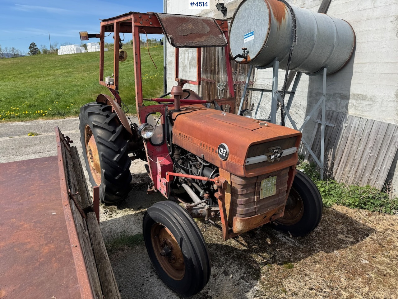 1968 Massey Ferguson 133 - جرار: صور 1 1968 Massey Ferguson 133 - جرار: صور 1