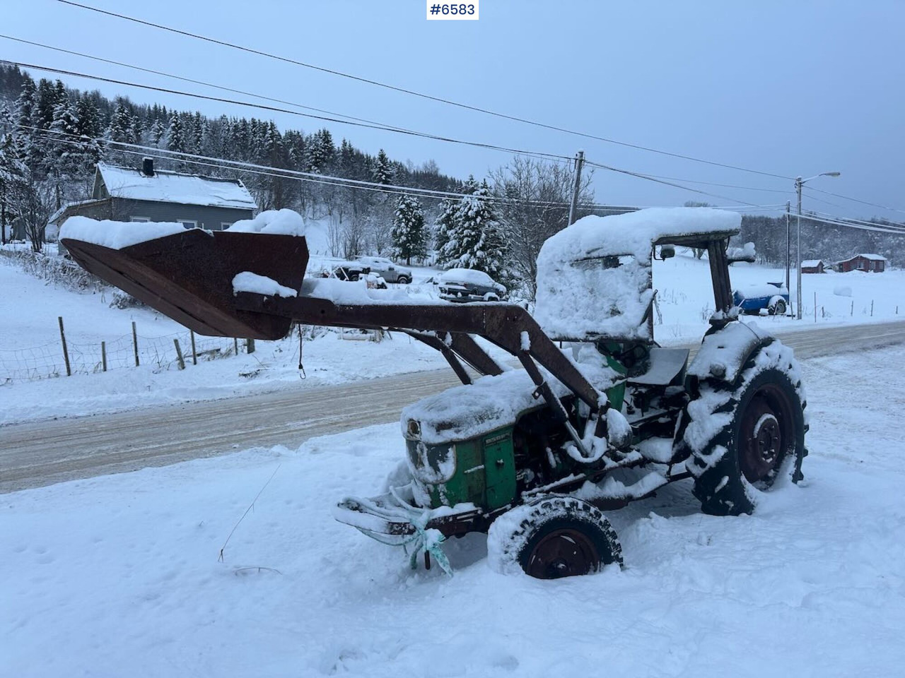 1969 Deutz D5005 tractor w/ front loader. Rep. object. - جرار: صور 3 1969 Deutz D5005 tractor w/ front loader. Rep. object. - جرار: صور 3