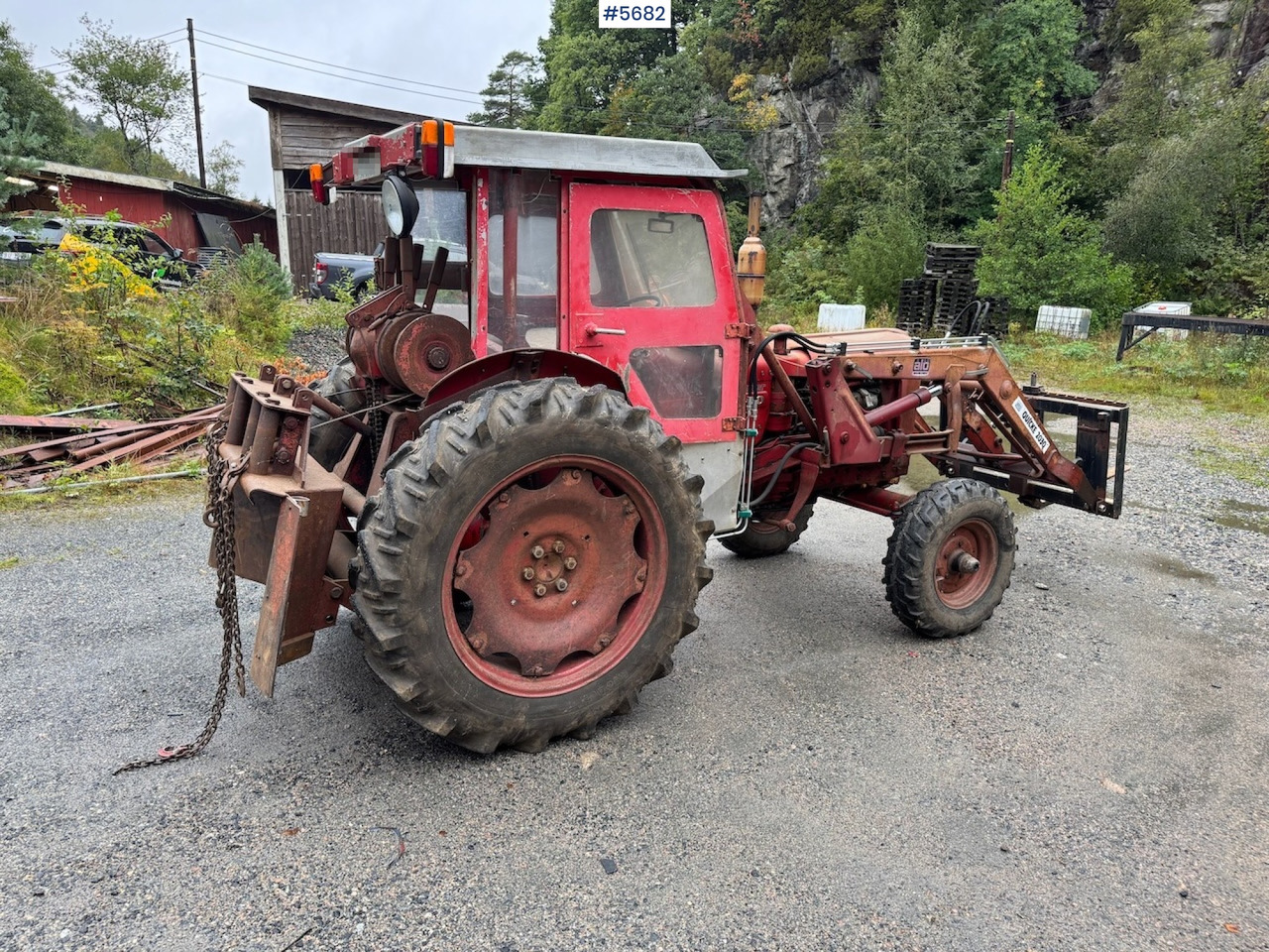 1971 Volvo 400 Buster w/ front loader and winch - جرار: صور 5 1971 Volvo 400 Buster w/ front loader and winch - جرار: صور 5