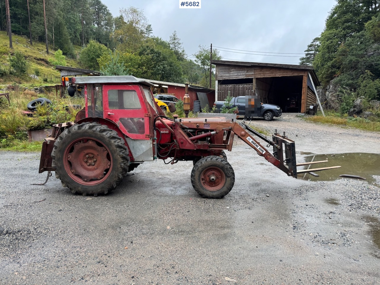 1971 Volvo 400 Buster w/ front loader and winch - جرار: صور 2 1971 Volvo 400 Buster w/ front loader and winch - جرار: صور 2