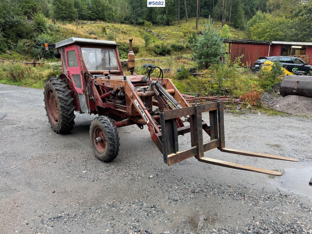 1971 Volvo 400 Buster w/ front loader and winch - جرار: صور 1 1971 Volvo 400 Buster w/ front loader and winch - جرار: صور 1