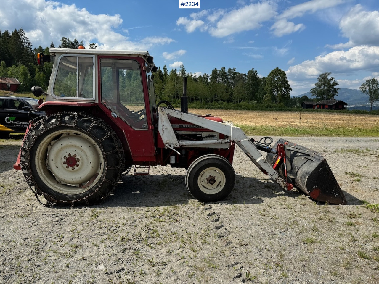 1973 International Harvester 454 w/front loader. - جرار: صور 3 1973 International Harvester 454 w/front loader. - جرار: صور 3