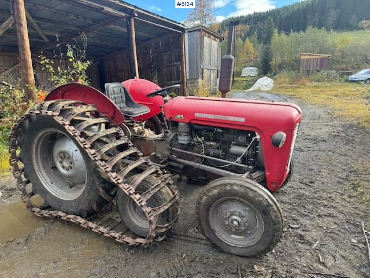1973 Massey Ferguson 35 with tracks. WATCH VIDEO! - جرار: صور 4 1973 Massey Ferguson 35 with tracks. WATCH VIDEO! - جرار: صور 4