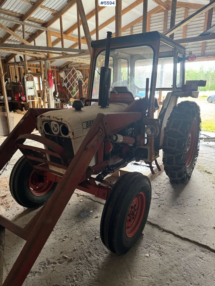 1974 David Brown 885 w/ loaders and chain. - جرار: صور 1 1974 David Brown 885 w/ loaders and chain. - جرار: صور 1