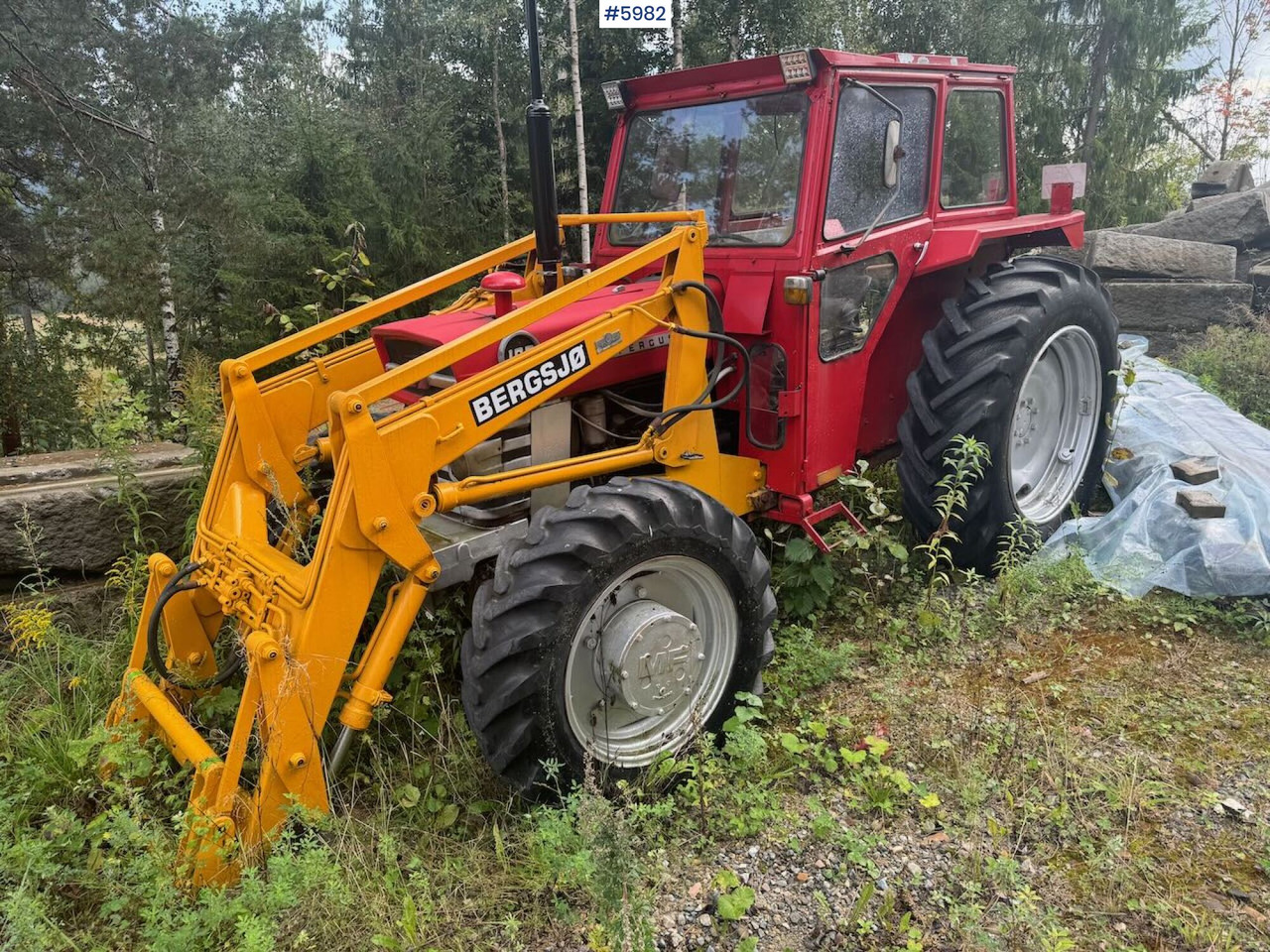1975 Massey Ferguson 168 4x4 w/ loader - جرار: صور 1 1975 Massey Ferguson 168 4x4 w/ loader - جرار: صور 1