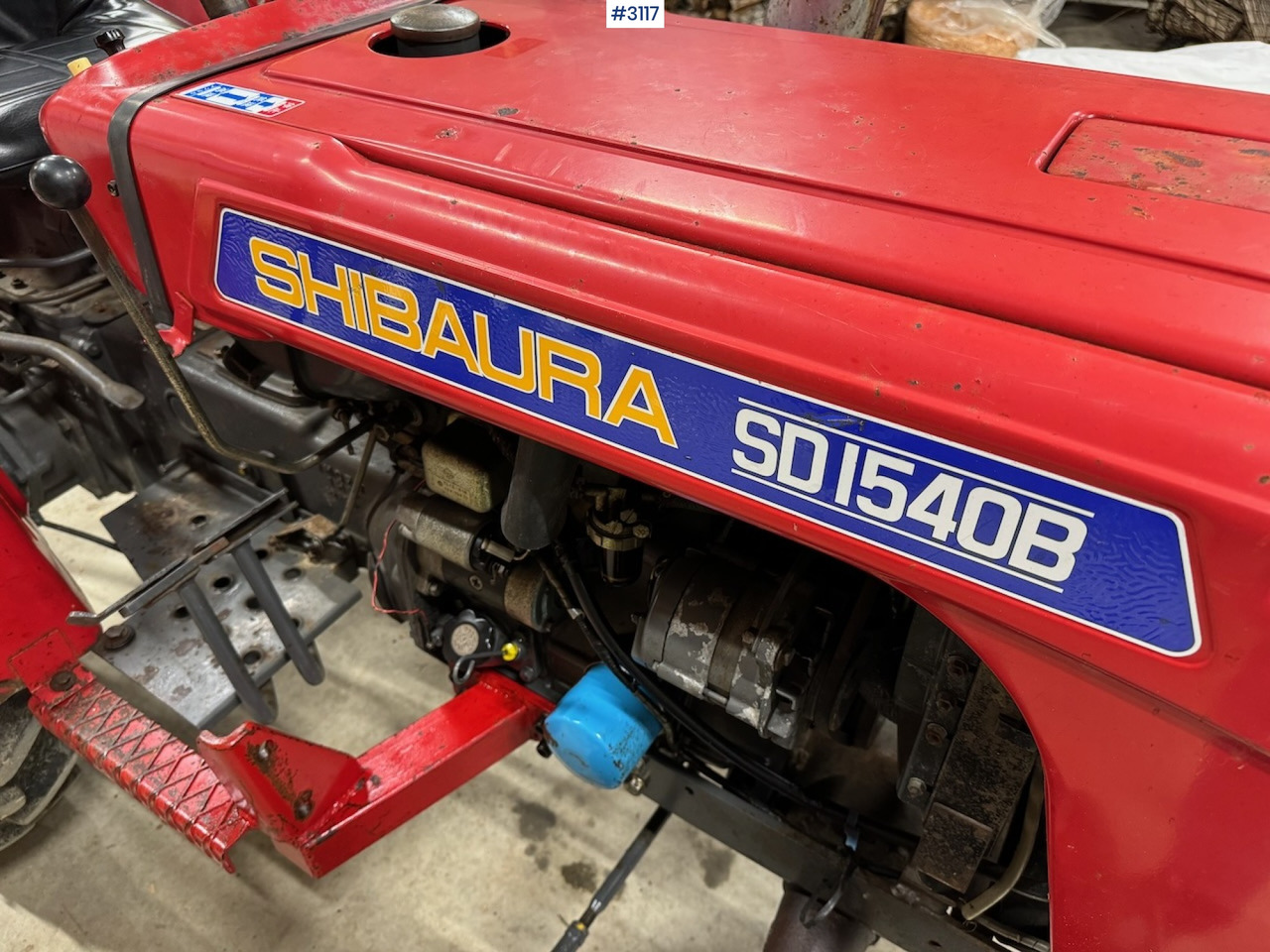 1980 Shibaura SD 1540 B - جرار: صور 3 1980 Shibaura SD 1540 B - جرار: صور 3