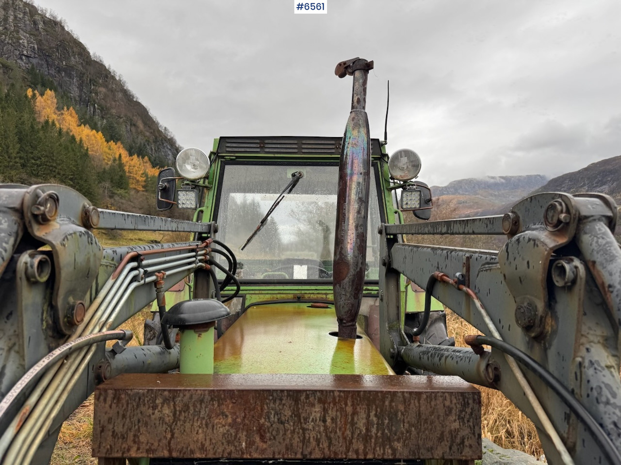 1981 Fendt Farmer 108 LS Turbomatik w/ front loader. - جرار: صور 4 1981 Fendt Farmer 108 LS Turbomatik w/ front loader. - جرار: صور 4