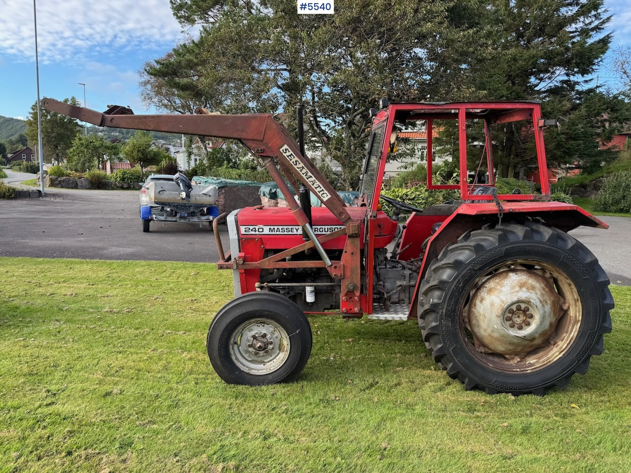 1982 Massey Ferguson 235 w/front loader. - جرار: صور 4 1982 Massey Ferguson 235 w/front loader. - جرار: صور 4