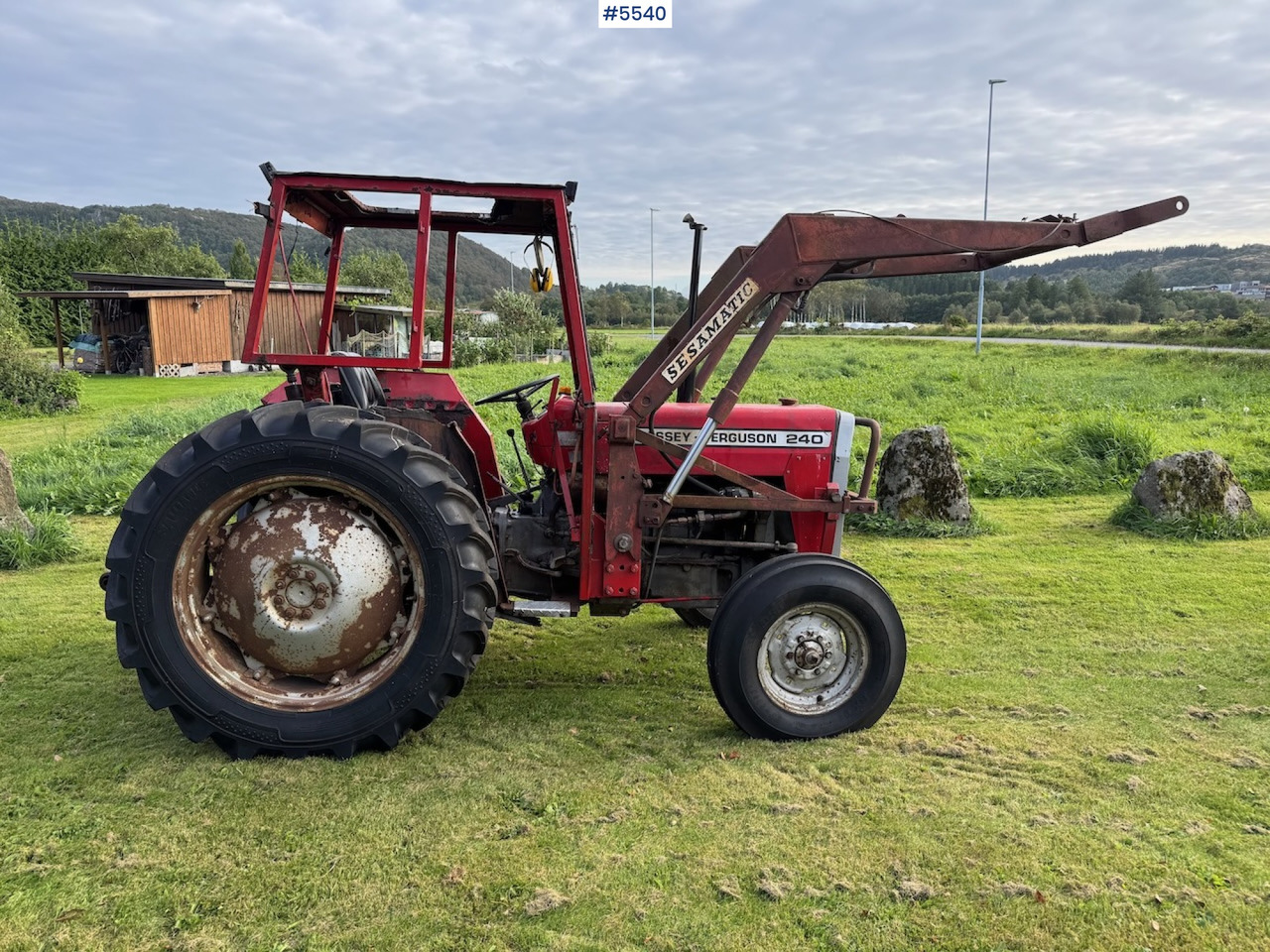 1982 Massey Ferguson 235 w/front loader. - جرار: صور 5 1982 Massey Ferguson 235 w/front loader. - جرار: صور 5