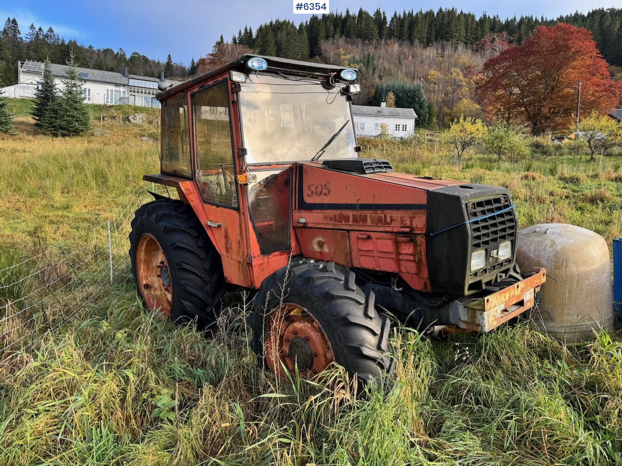 1984 Valmet 505 Turbo. - جرار: صور 4 1984 Valmet 505 Turbo. - جرار: صور 4