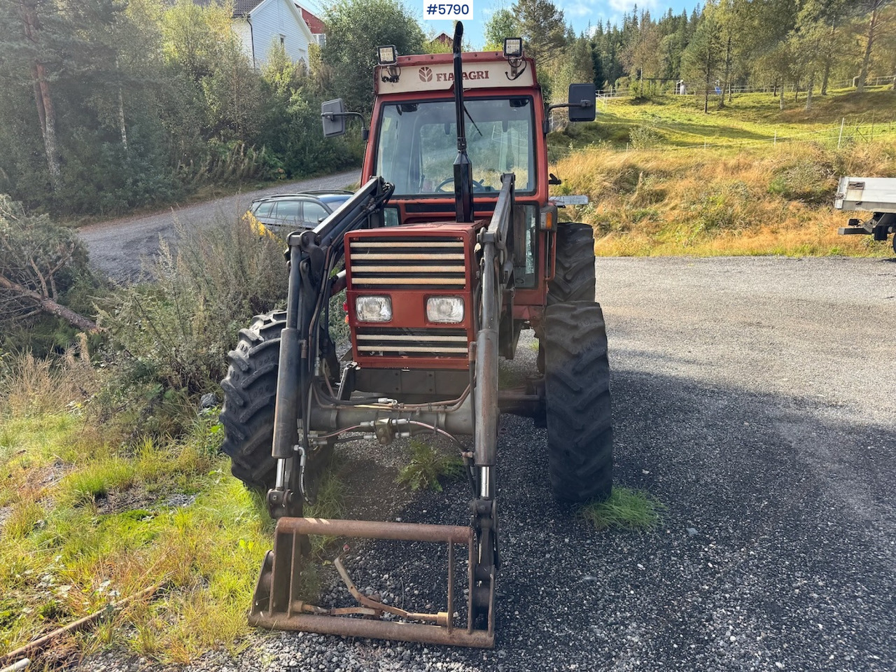 1986 Fiat 70-90 DT w/ front loader. - جرار: صور 3 1986 Fiat 70-90 DT w/ front loader. - جرار: صور 3