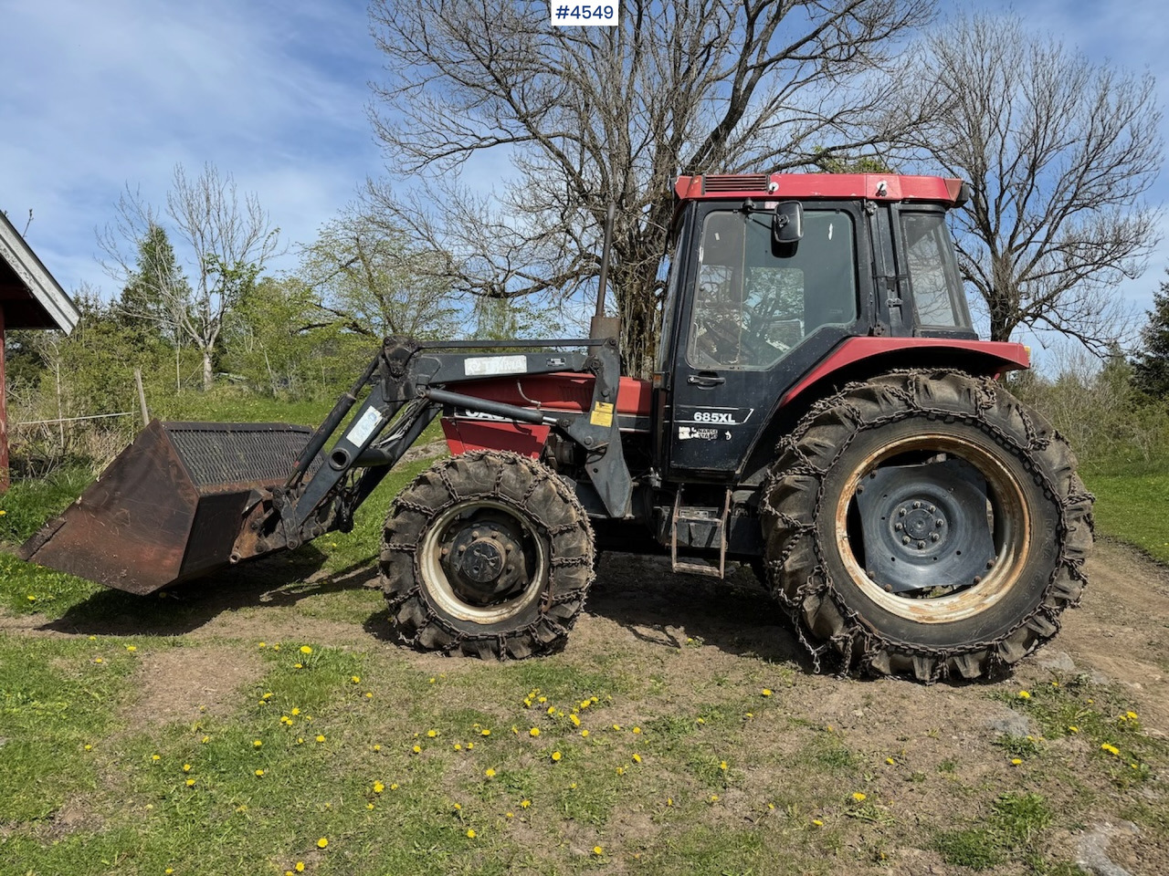 1987 Case 685 XL w/front loader. - جرار: صور 2 1987 Case 685 XL w/front loader. - جرار: صور 2