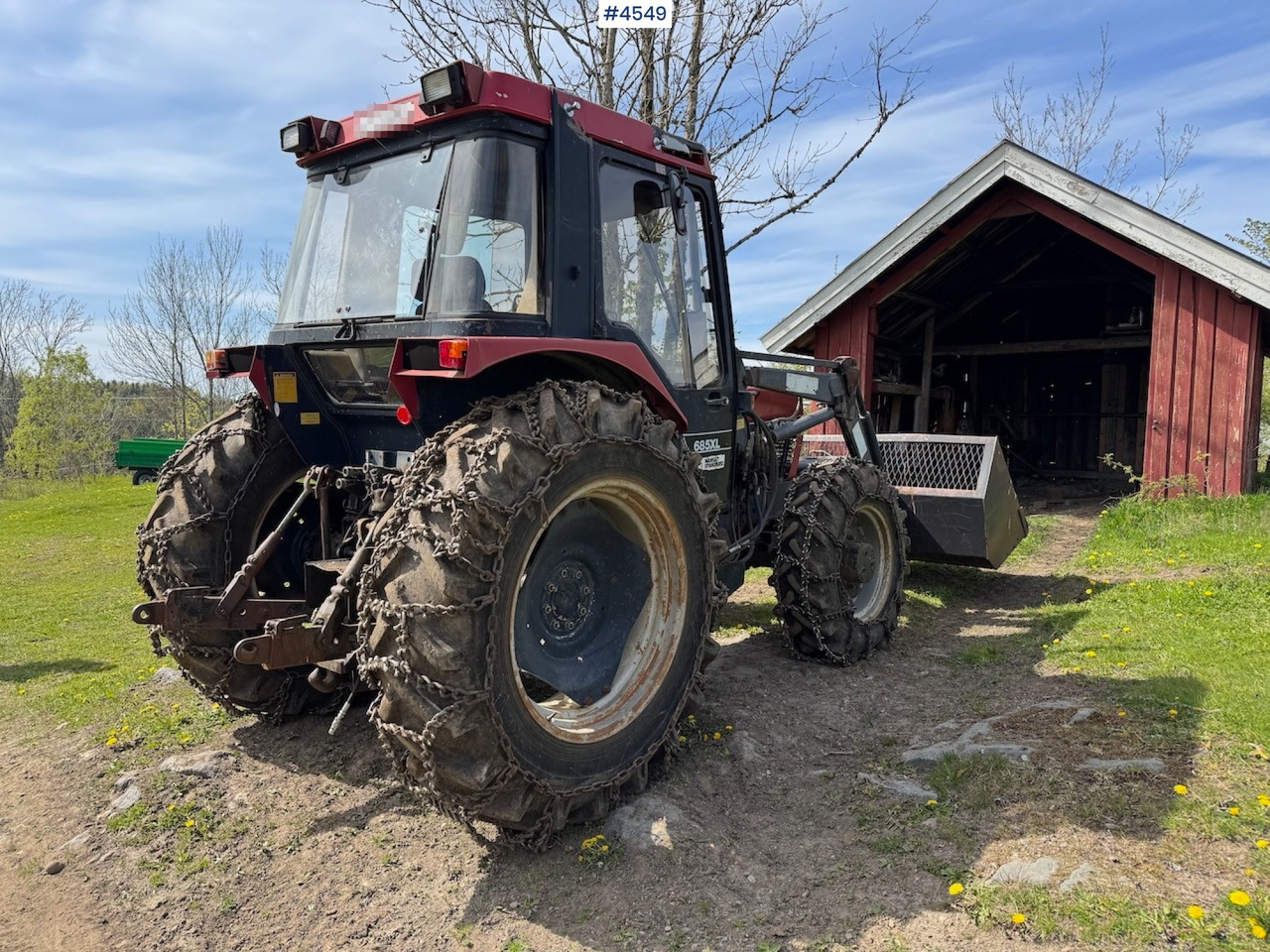 1987 Case 685 XL w/front loader. - جرار: صور 5 1987 Case 685 XL w/front loader. - جرار: صور 5