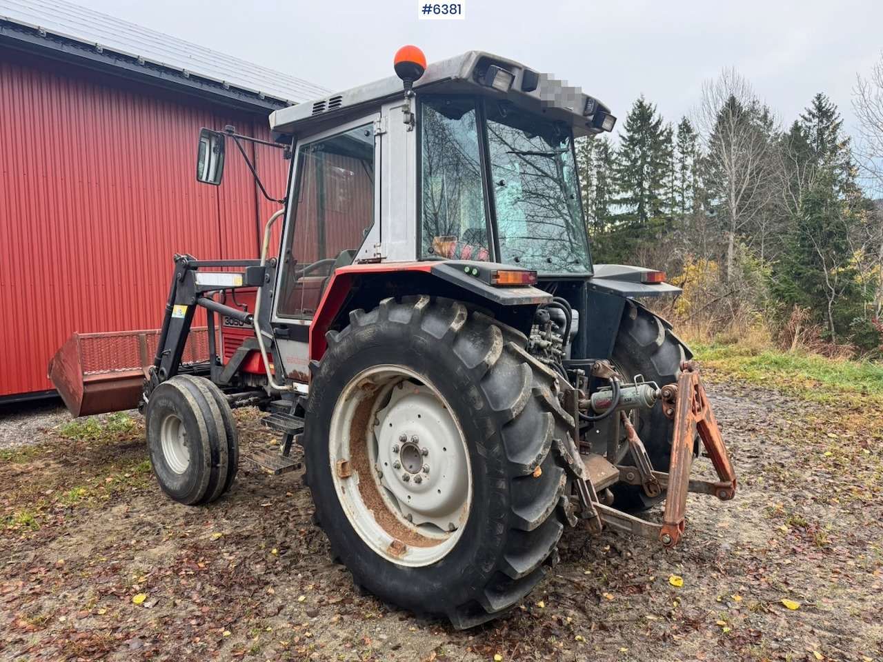1987 Massey Ferguson 3050 w/ Front loader and twin wheels. - جرار: صور 3 1987 Massey Ferguson 3050 w/ Front loader and twin wheels. - جرار: صور 3