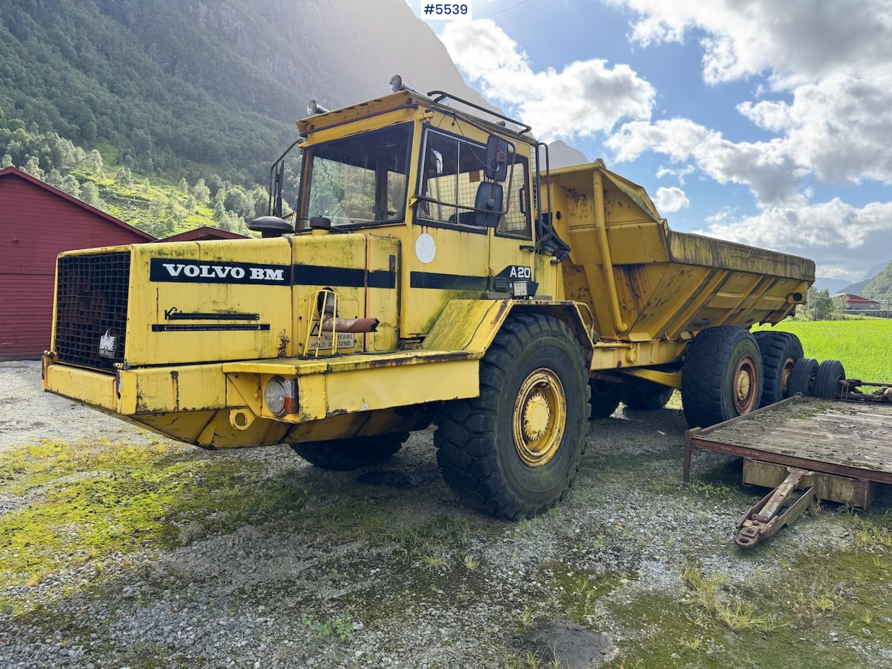 1989 Volvo A 20 6x6. - شاحنة مفصلية: صور 3 1989 Volvo A 20 6x6. - شاحنة مفصلية: صور 3