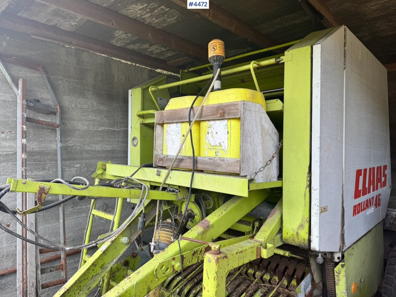 1990 Claas Rollant 46 Round Baler - معدات القش: صور 3 1990 Claas Rollant 46 Round Baler - معدات القش: صور 3