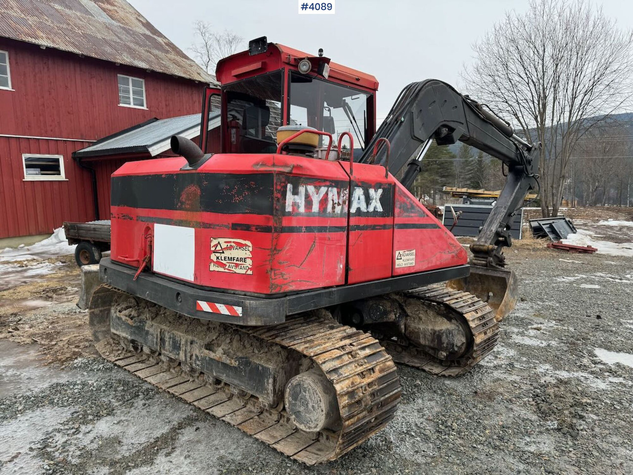 1990 Hymas 8200 Tracked excavator w/ digging bucket - حفارة: صور 3 1990 Hymas 8200 Tracked excavator w/ digging bucket - حفارة: صور 3