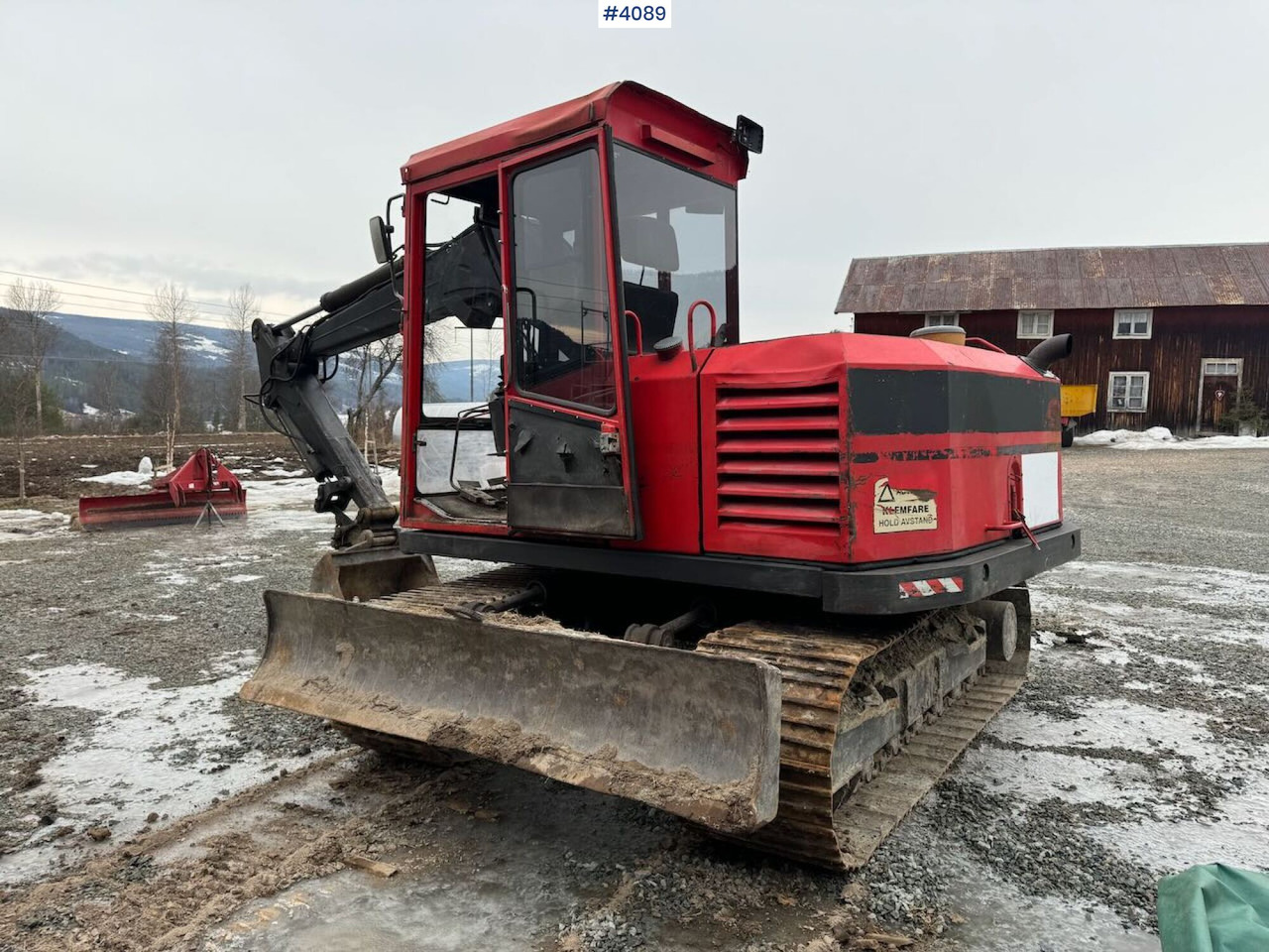 1990 Hymas 8200 Tracked excavator w/ digging bucket - حفارة: صور 5 1990 Hymas 8200 Tracked excavator w/ digging bucket - حفارة: صور 5